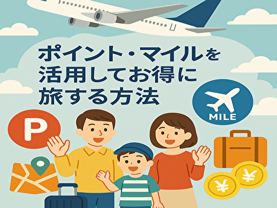 旅行費0円も夢じゃない！ポイント＆マイルでお得に旅する完全ガイド