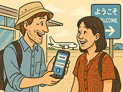 【海外旅行でも安心】旅先でのコミュニケーション術｜英語が苦手でもOK！翻訳アプリの活用法