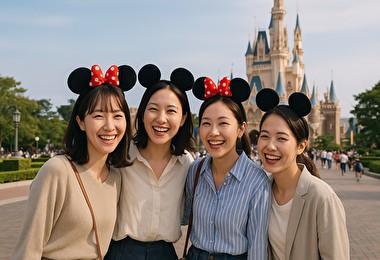 ディズニーで大人女子旅♪30代が楽しむ2泊3日の癒しとグルメの旅プラン