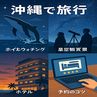 【驚愕】冬の沖縄がアツい！ホエールウォッチング＆星空観賞の穴場ガイド