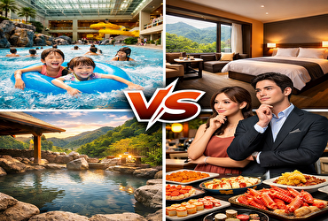 定山渓ビューホテルと翠嶺はどっちが家族向き？子連れで選ぶべき客室と後悔しない判断基準