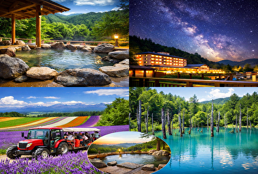 【実は穴場】夏の芦別温泉から巡る富良野温泉2泊3日旅｜ラベンダー・青い池・絶景ドライブ完全攻略