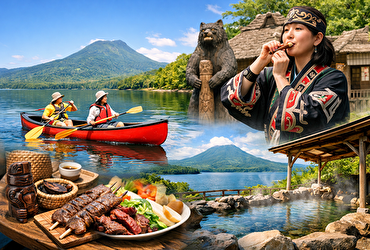 夏の阿寒湖温泉＋カヌー＆アイヌ文化体験【完全ガイド】2泊3日モデルコース｜王道スポット・温泉・グルメ攻略