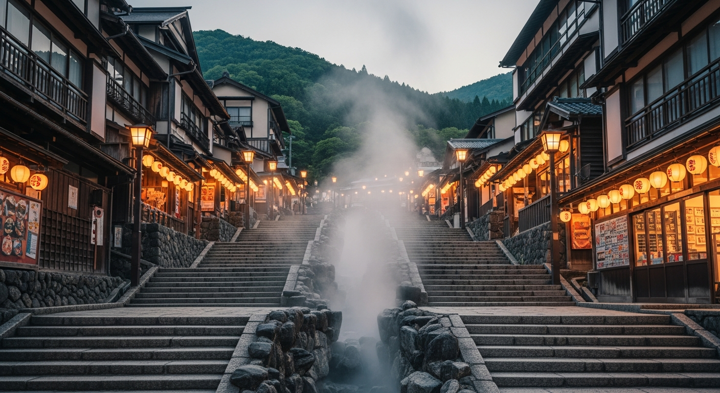 【旅行会社員が教える】伊香保温泉・黄金と白銀の湯を効率よく巡る！365段の石段街完全攻略ガイド