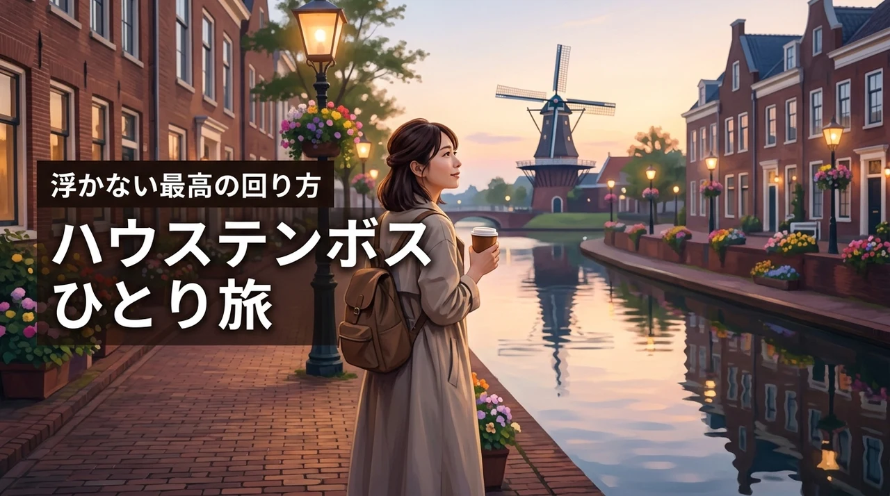 ハウステンボスにひとり旅は浮く？不安を解消して自分を癒やす最高の回り方